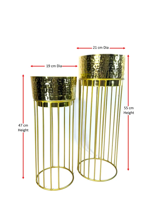 Metal_Planters_with_Stand_Set_of_2,_Brass_Finish_for_Indoor,_Home_Décor