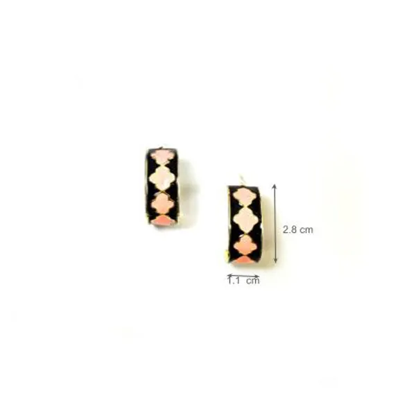 The_Paizley_Enameled_Fashion_Half_Hoops_White_And_Peach