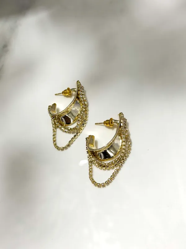 The_Paizley_Crystal_Chain_Gold_Dangler_Earrings_for_Women_|_Chic_Rhinestone_Tassel_Drop_Earrings_|_Party,_Cocktail_&_Wedding_Statement_Jewelry