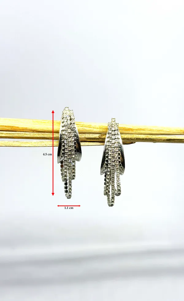 The_Paizley_Silver_Crystal_Chain_Dangler_Earrings_for_Women_|_Chic_Rhinestone_Tassel_Drop_Earrings_|_Party,_Cocktail_&_Wedding_Statement_Jewelry