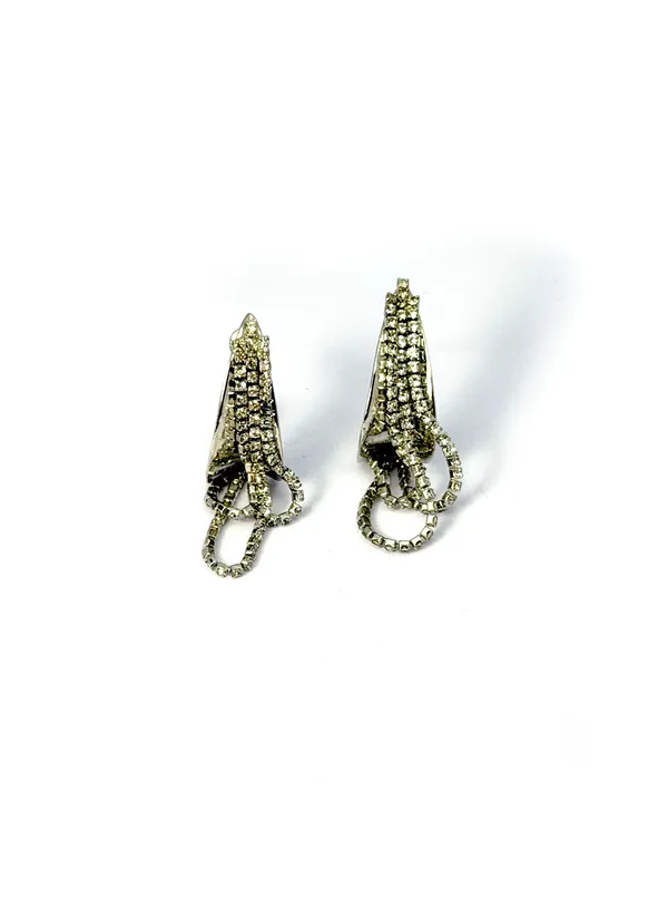 The_Paizley_Silver_Crystal_Chain_Dangler_Earrings_for_Women_|_Chic_Rhinestone_Tassel_Drop_Earrings_|_Party,_Cocktail_&_Wedding_Statement_Jewelry