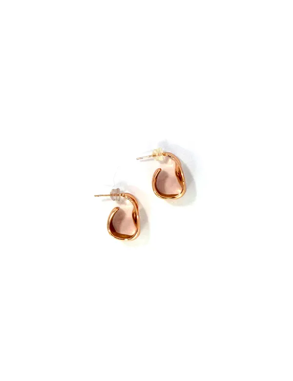 The_Paizley_-_Molten_Liquid_C-Hoop_Earrings_–_High-Shine_Rose_Gold_Finish