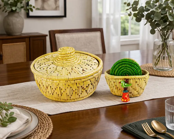 Handwoven_Moonj_Grass_Storage_Basket_And_Coaster_Set_With_Holder_Combo_Pack_Of_2