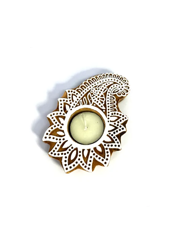 Wood_Paisley_Design_Tealight_Candle_Holder_for_Home_Decor,_Diwali,_Gift