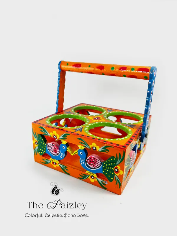 Cutting_Tea_server_And_Handmade_Hand_Painted_Wooden_Tray_Combo_Pack_Of_2
