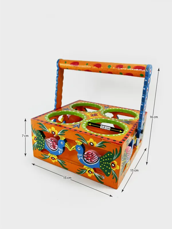 Cutting_Tea_server_And_Handmade_Hand_Painted_Wooden_Tray_Combo_Pack_Of_2