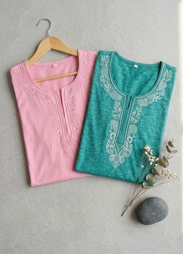 Priyanshu_Enterprises_Women_Nighty_(Queen_Pink_And_Sea_Green)_Pack_Of_2