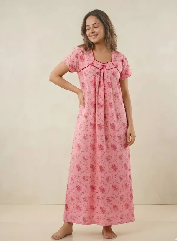 Priyanshu_Enterprises_Women_Nighty_(Pink,_White)_Pack_Of_2