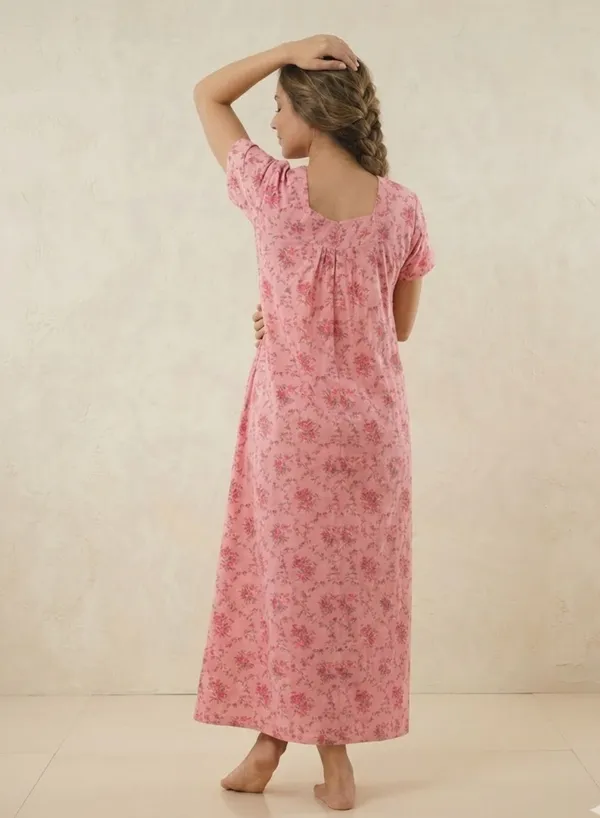 Priyanshu_Enterprises_Women_Nighty_(Pink)