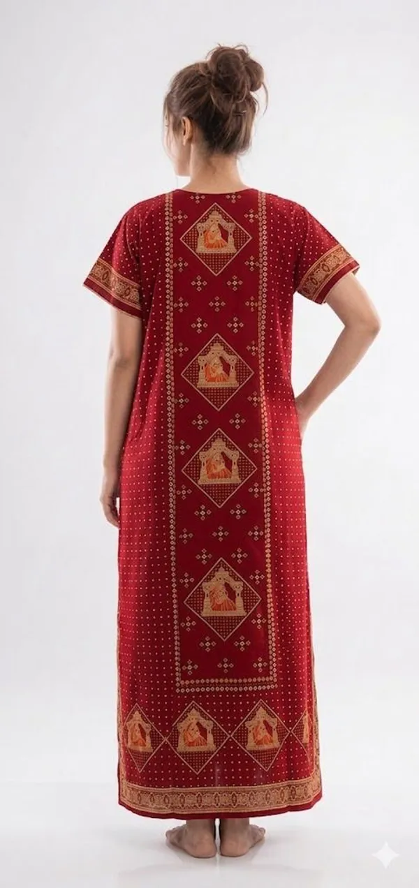 Priyanshu_Enterprises_Women_Nighty_(Red)