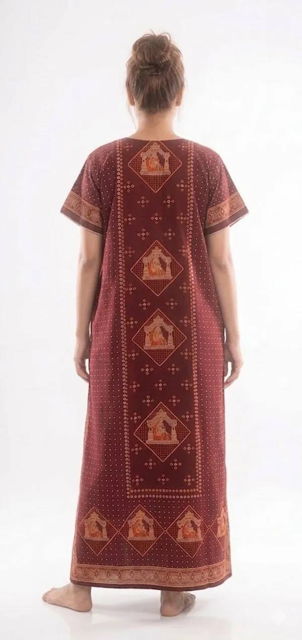 Priyanshu_Enterprises_Women_Nighty_(Maroon)