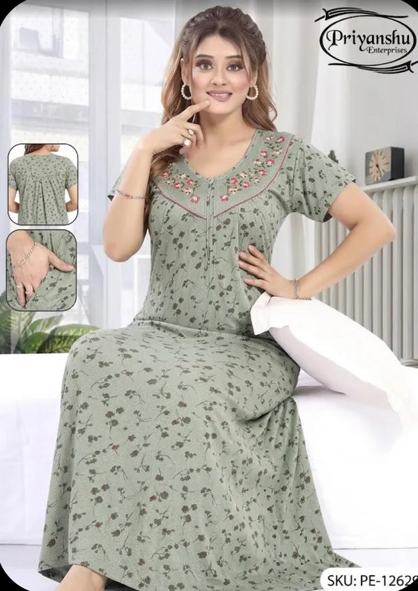 Women's_Hosiery_Nighty_MaxiGown_Nightdress