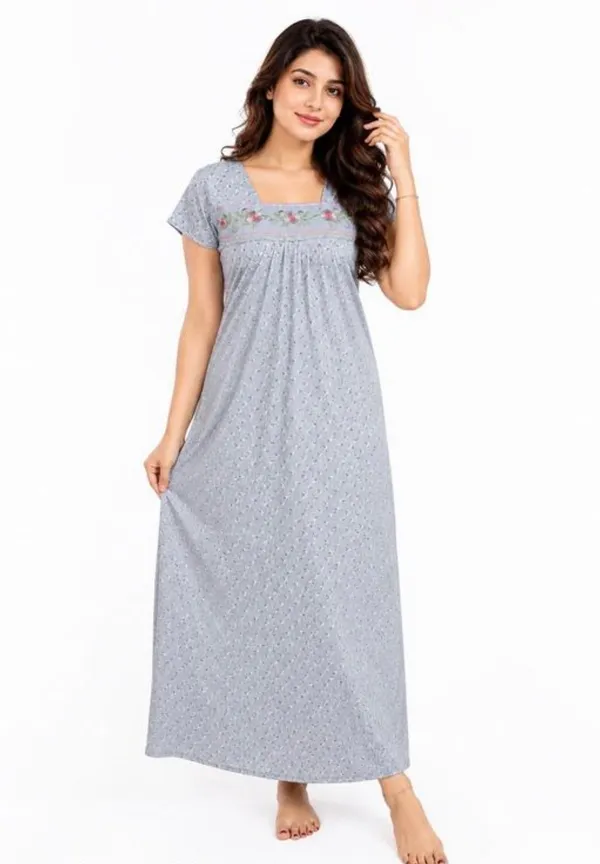 Women’s_Hosiery_Nighty_Square_Deep_Neck_Nightdress