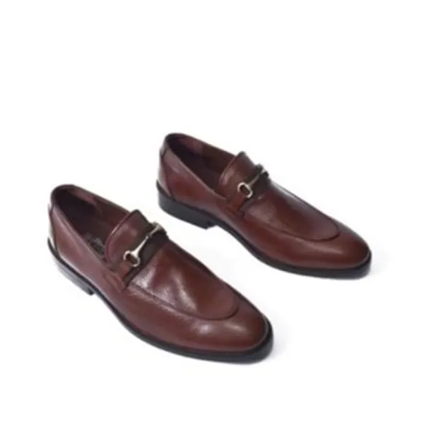 Tan_Leather_Loafer_Pointed_Shoes