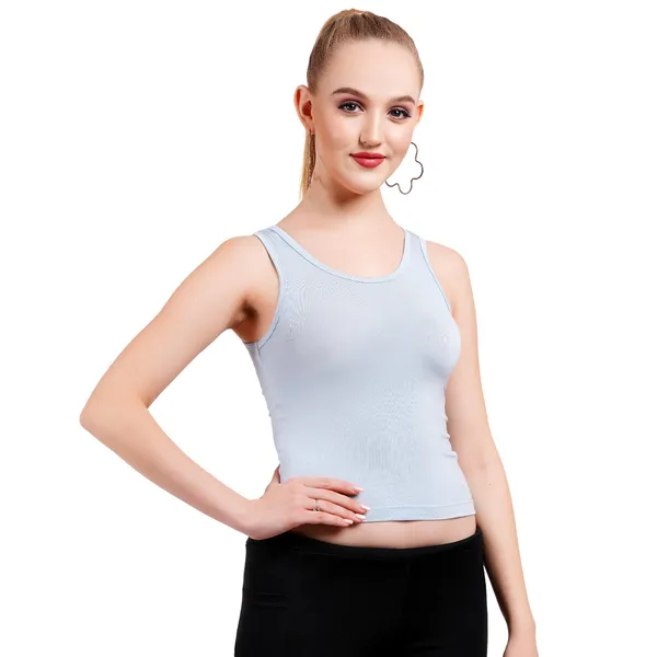 Light_Grey_Cotton_Polyester_Premium_Tank_Top_For_Women