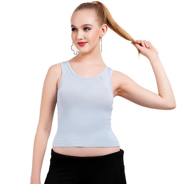 Light_Grey_Cotton_Polyester_Premium_Tank_Top_For_Women