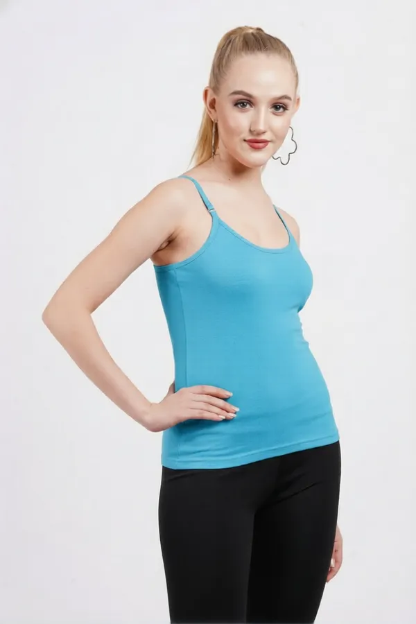 Sky_Blue_Cotton_Blend_Premium_Camisole_For_Women
