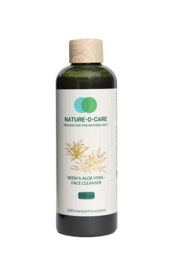Neem_Aloe_Vera_Face_Cleanser_100Ml_Natural_Antibacterial_Face_Wash_For_Acne_Sensitive_Skin_Hydrating_Anti_Aging_With_Aloe_Vera_Neem_Extracts