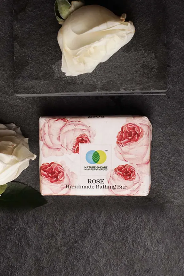 NATURE-O-CARE_Rose_Hand_Made_Organic_&_Herbal_Bathing_Bar,_37.5g_(Pack_of_2)