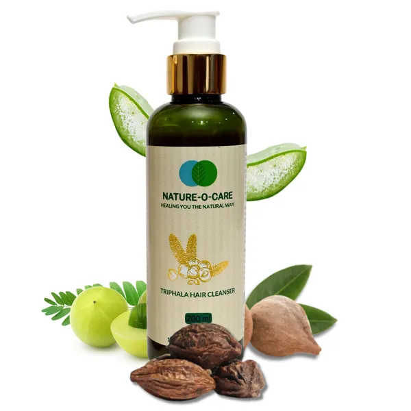 NATURE-O-CARE_Triphala_Hair_Cleanser,_200ml_|_Natural_Anti_Hair_Fall_Ayurvedic_Shampoo_for_Hair_Growth_|_Paraben_And_Sulphate_Free_Shampoo_|_Suitable_for_Men_&_Women