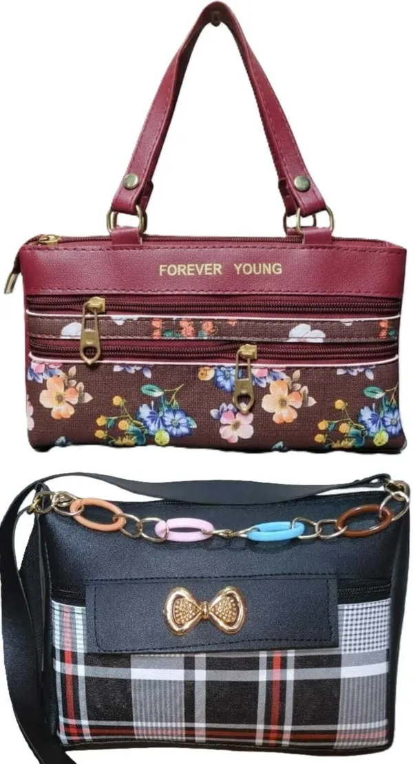Blue_And_Pink_PU_Sling_Bag_For_Women_Pack_Of_2
