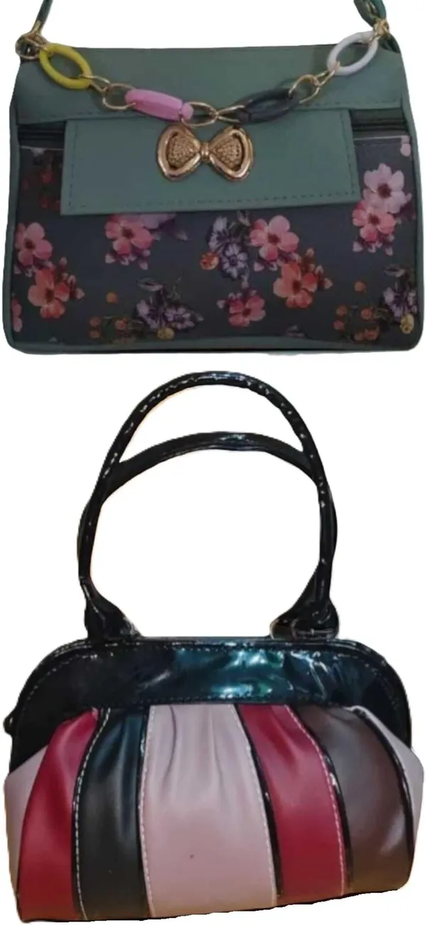 Blue_And_Brown_PU_Sling_Bag_For_Women_Pack_Of_2