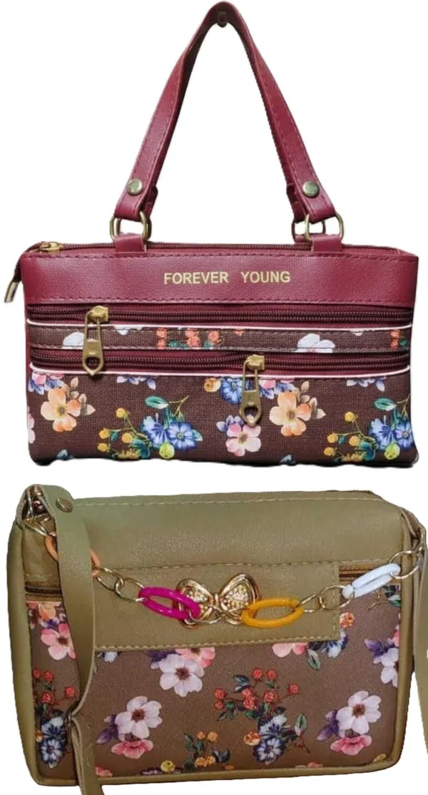Maroon_PU_Sling_Bag_For_Women_Pack_Of_2