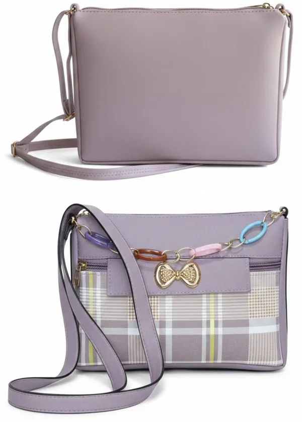 Maroon_And_PUrple_PU_Sling_Bag_For_Women_Pack_Of_2