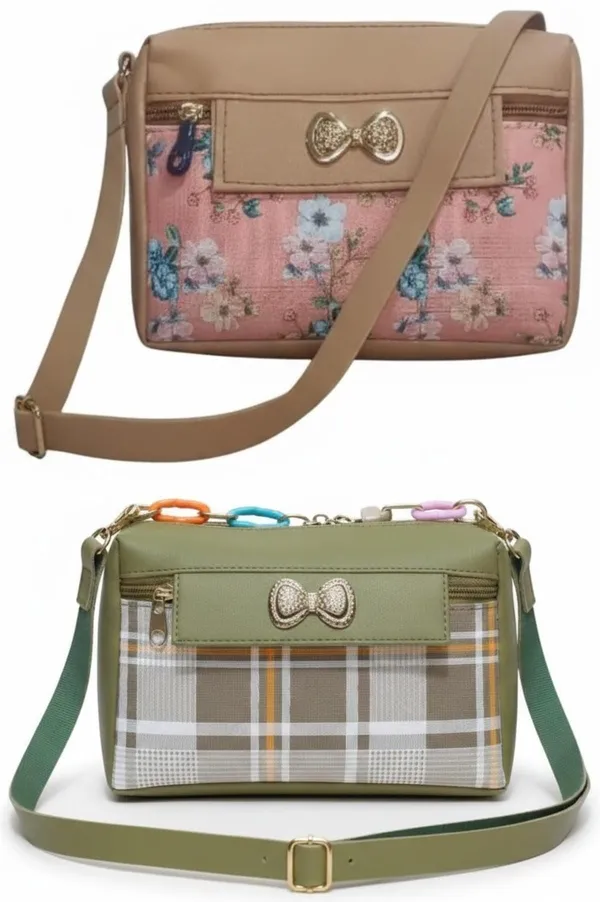 Pink_And_Blue_PU_Sling_Bag_For_Women_Pack_Of_2