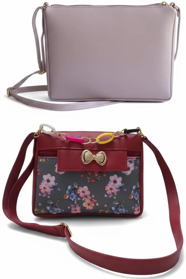 Multicolor_PU_Sling_Bag_For_Women_Pack_Of_2