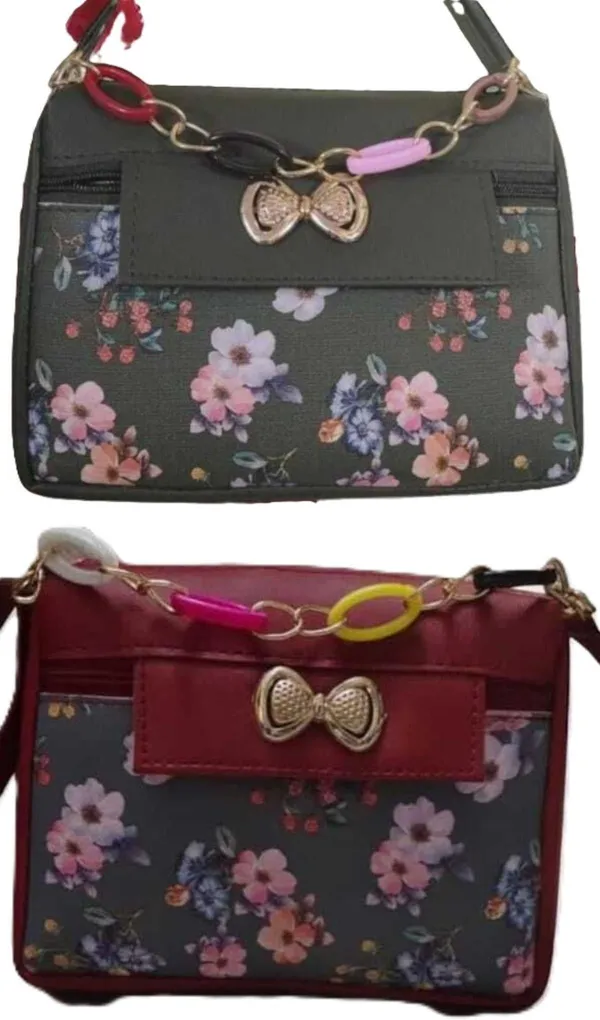Black_And_Maroon_PU_Sling_Bag_For_Women_Pack_Of_2