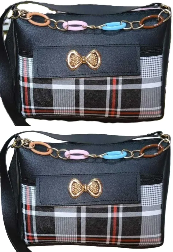 Black_And_Tan_PU_Sling_Bag_For_Women_Pack_Of_2