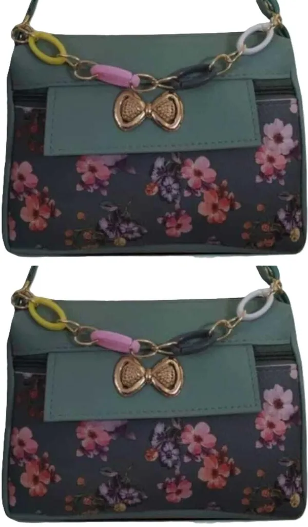 Pink_And_Green_PU_Sling_Bag_For_Women_Pack_Of_2