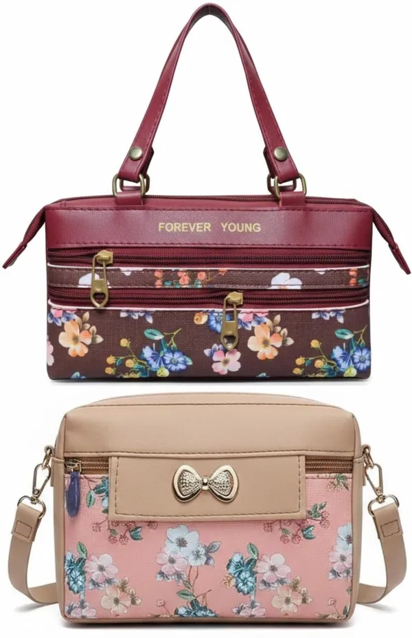 PUrple_PU_Sling_Bag_For_Women