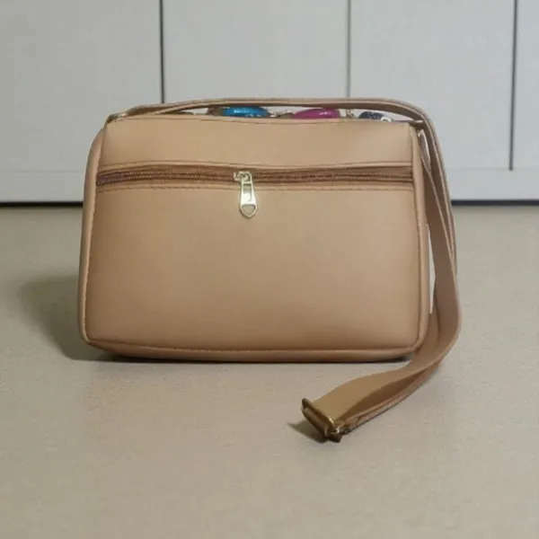 Green_And_Maroon_PU_Sling_Bag_For_Women_Pack_Of_2