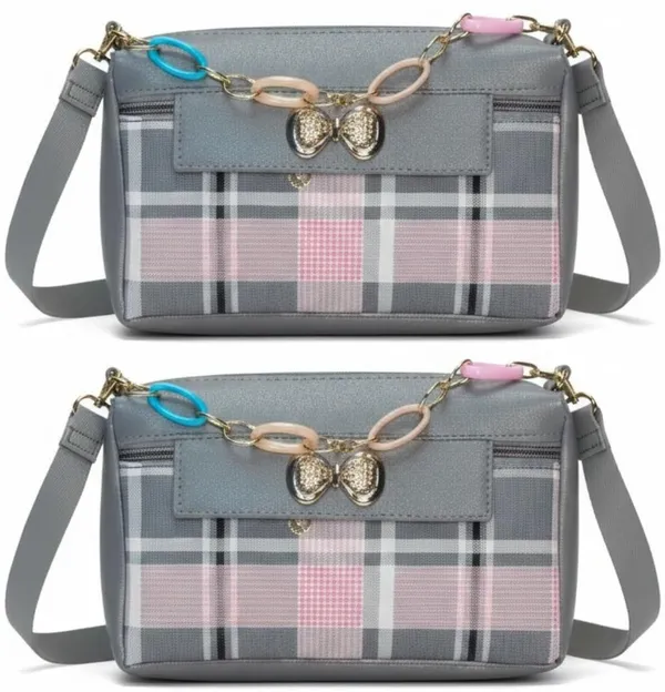 Green_And_White_PU_Sling_Bag_For_Women_Pack_Of_2