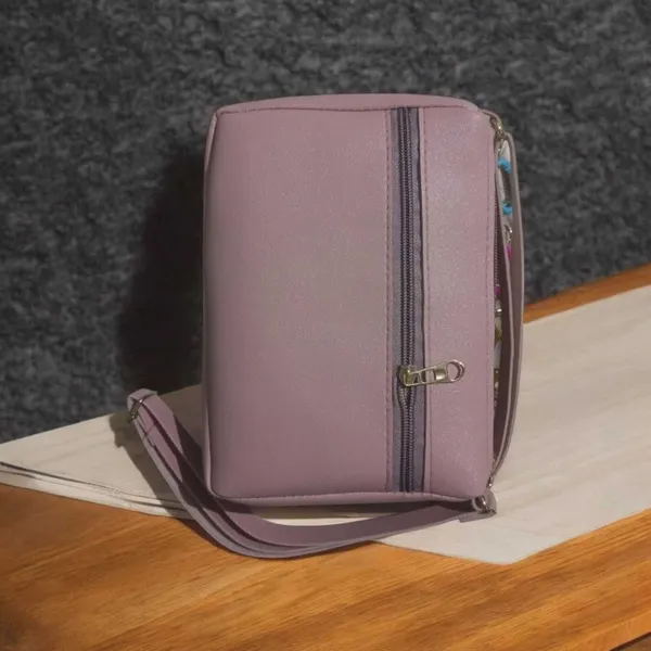 Green_And_Pink_PU_Sling_Bag_For_Women_Pack_Of_2