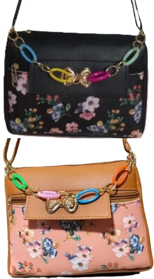 Green_And_Maroon_PU_Sling_Bag_For_Women_Pack_Of_2