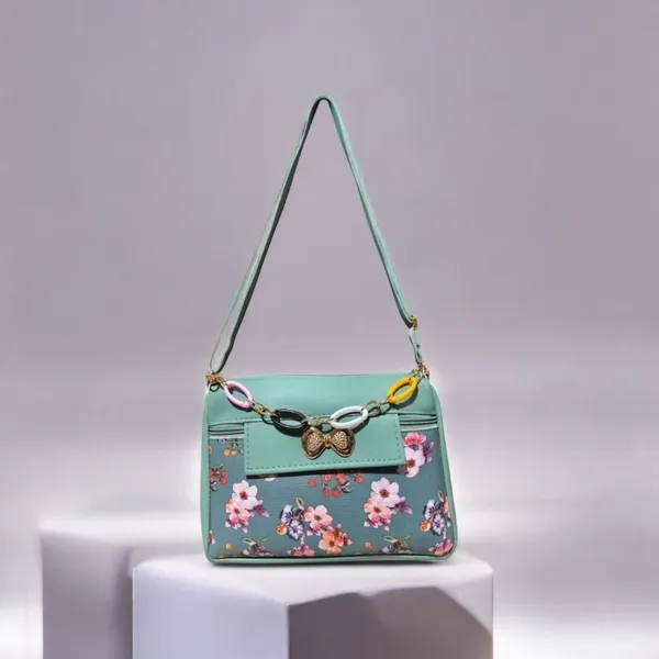 Green_Fabric_Sling_Bag_For_Women