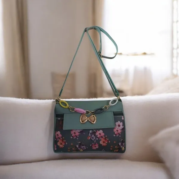 Green_Fabric_Sling_Bag_For_Women