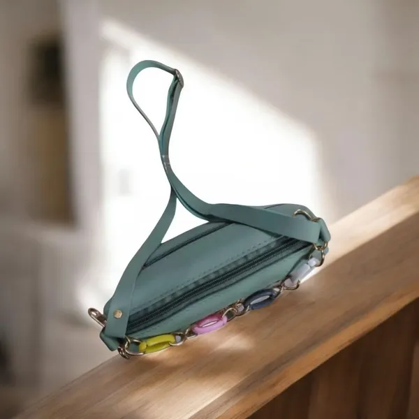 Green_Fabric_Sling_Bag_For_Women