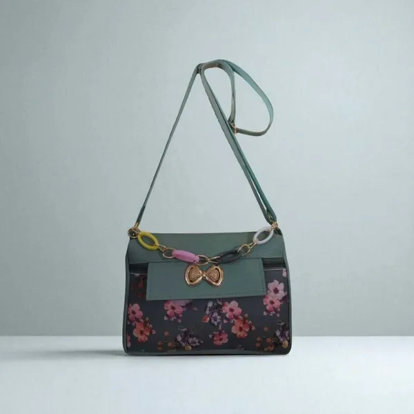 Green_PU_Sling_Bag_For_Women_Pack_Of_2