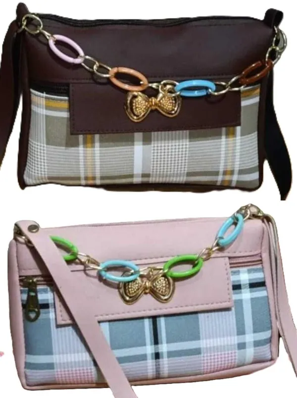 Green_PU_Sling_Bag_For_Women_Pack_Of_2
