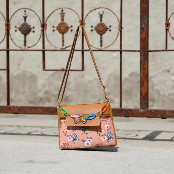 Tan_PU_Sling_Bag_For_Women