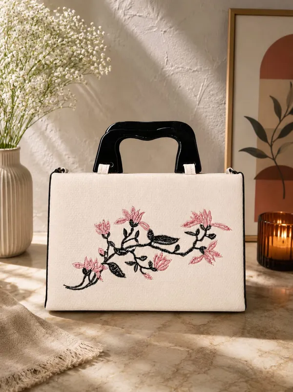 Luxury_Floral_Embroidery_Handbag_-_Cream_&_Brown_Crossbody/Shoulder_Bag