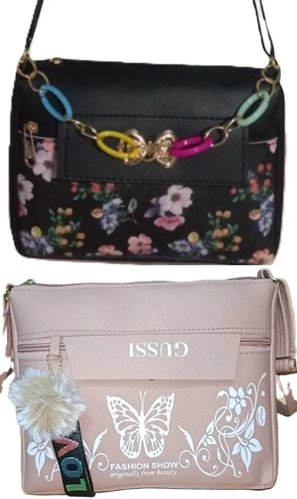 Maroon_PU_Sling_Bag_For_Women
