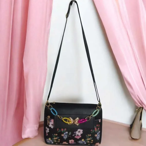 Maroon_PU_Sling_Bag_For_Women