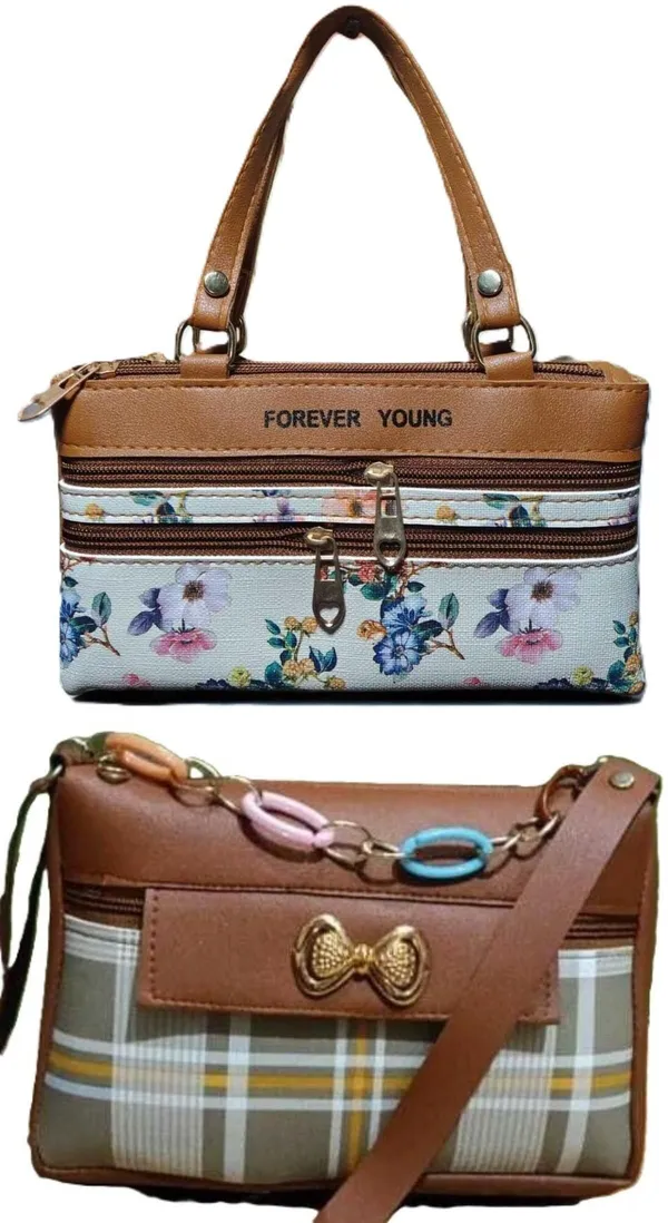 Tan_And_Tan_PU_Sling_Bag_For_Women_Pack_Of_2