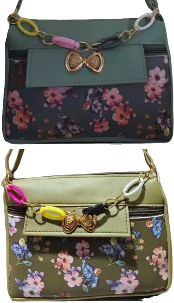Pink_And_Green_PU_Sling_Bag_For_Women_Pack_Of_2