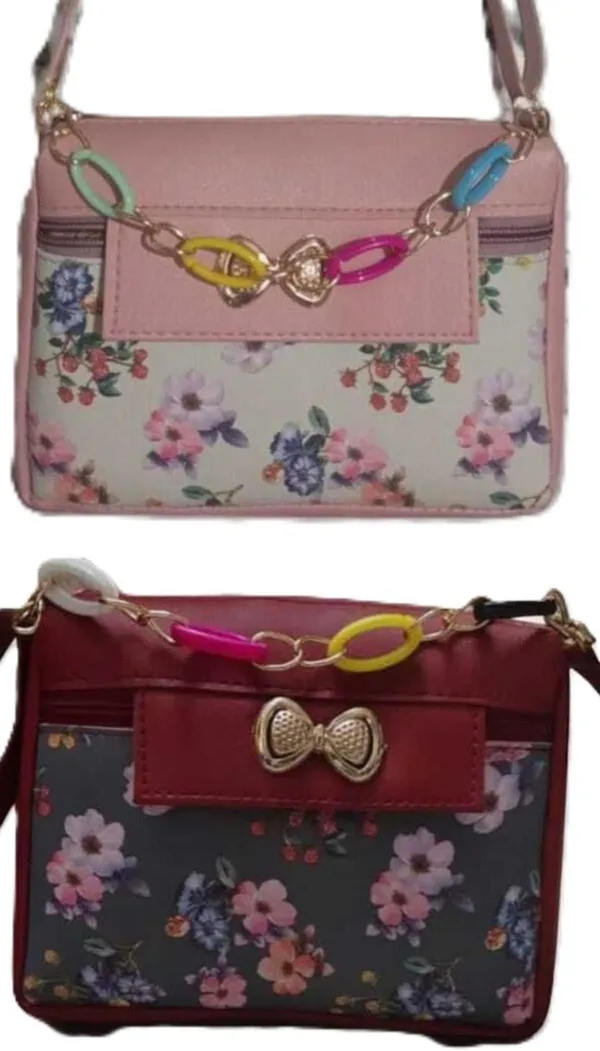 Pink_And_Maroon_PU_Sling_Bag_For_Women_Pack_Of_2